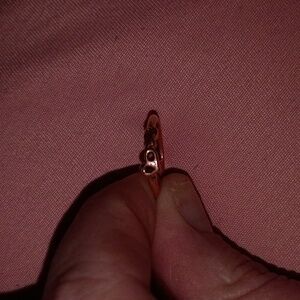 Gold Tone "Love" Ring Size 3.5